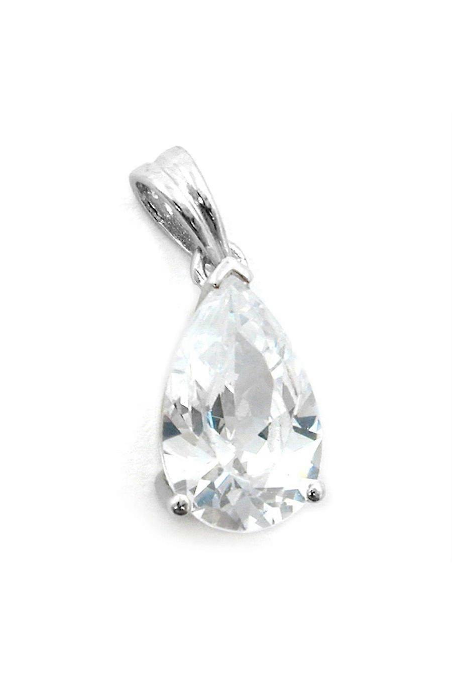 Pendant White Zirconia Silver 925 - Gl92000