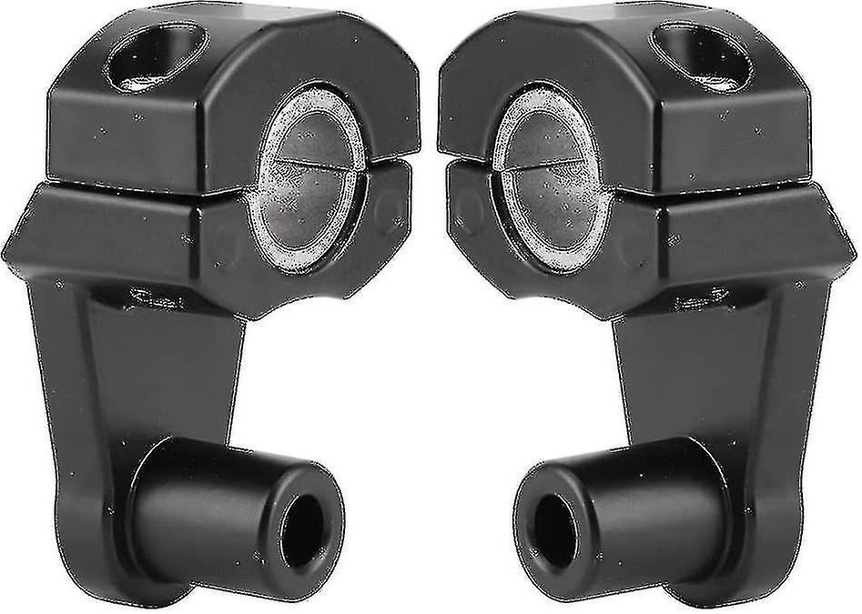 Handlebar Riser Bracket, 2pcs 22mm/28mm Universal Pivoting Motorcycle Handlebar Riser Bracket Clamp Cnc Aluminum Handlebar Risers(2pcs Xxf