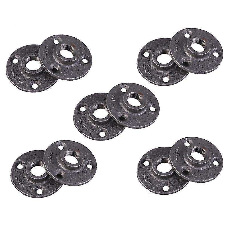 10pcs Threaded Floor Flange