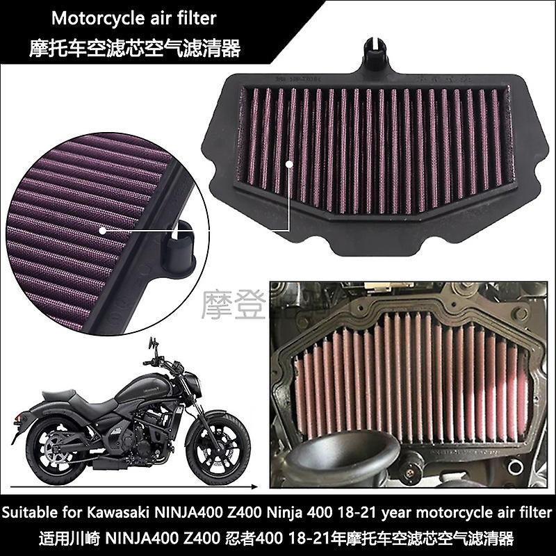 For Kawasaki NINJA400 Z400 Ninja 400 18-21 years Air Filter Air Filter