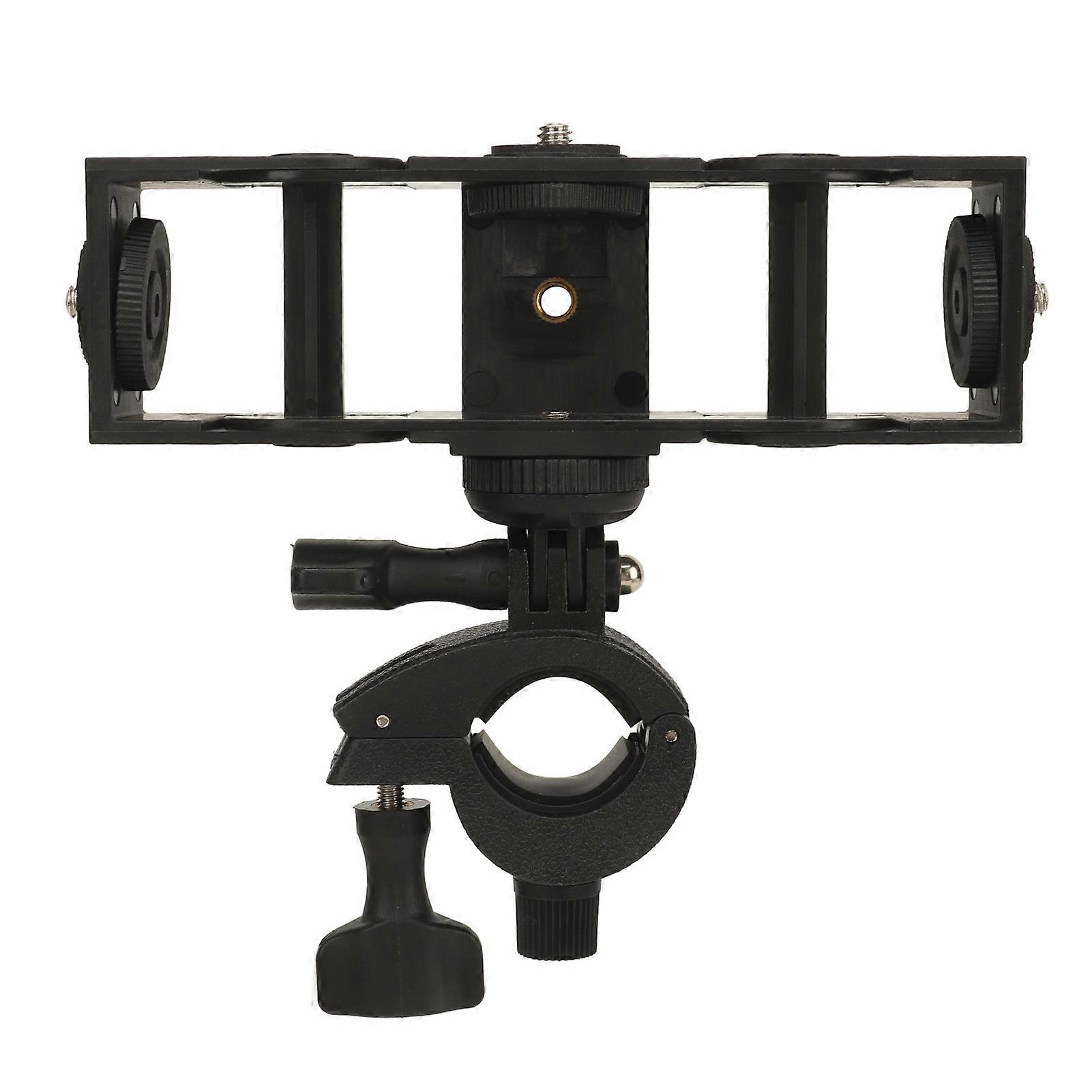 Telefon Live Streaming Bracket Forlængerklemme Live Multi Position Telefonclip Adapter 1/4 tommer skruegrænseflade til cykler Udendørs gelændere