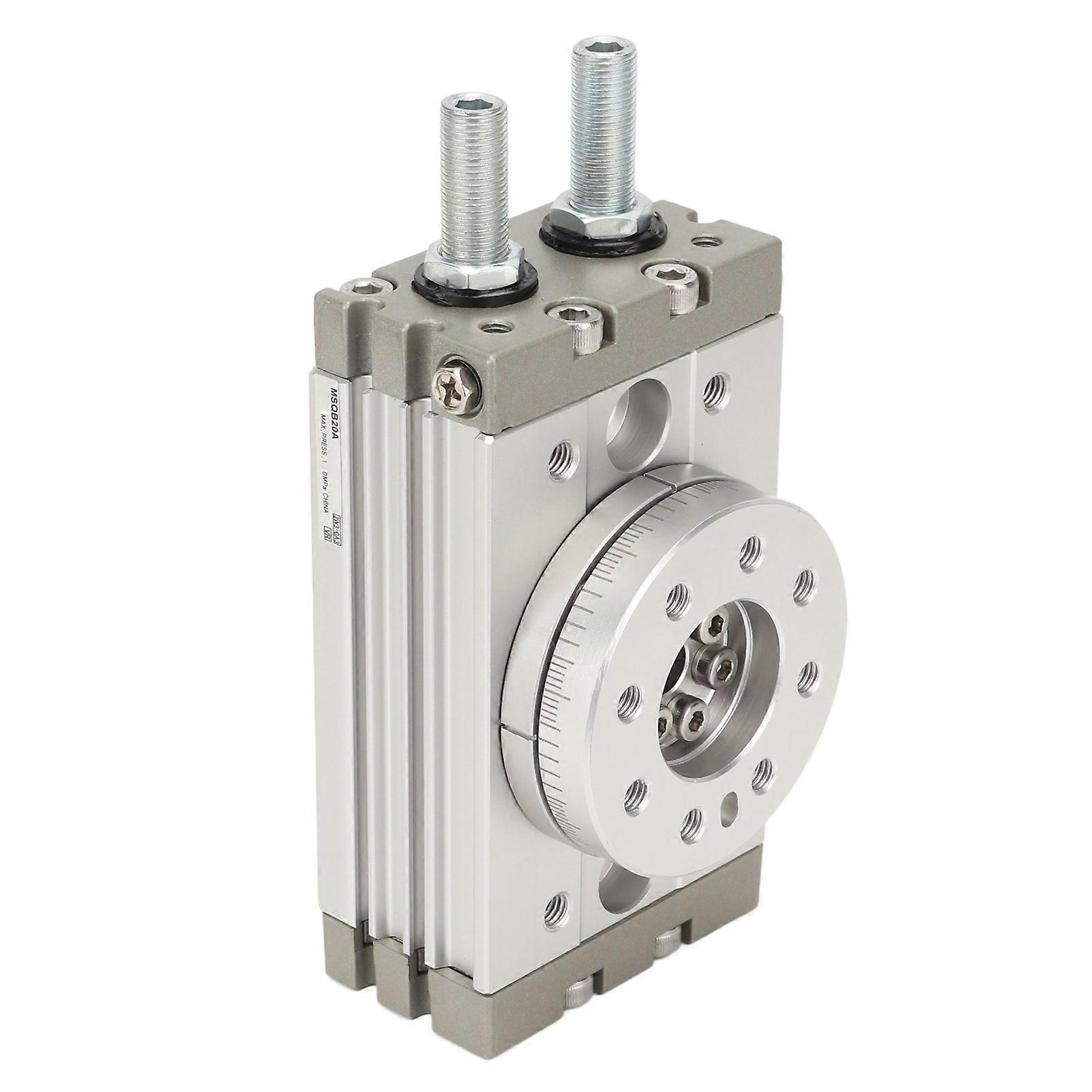 Rotary Pneumatic Air Cylinder 0 to 190 Degree Adjustable Aluminum Alloy ...