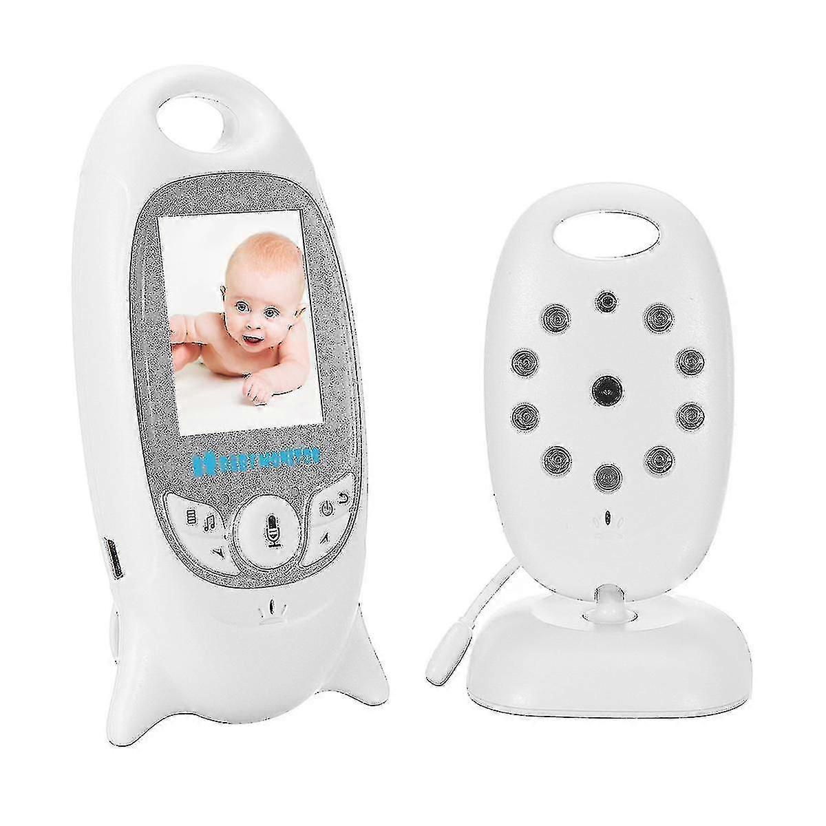 Wireless Video Baby Monitor Color Security Camera 2 Way Night Vision Infrared Led Temperature Monitor-MXBC