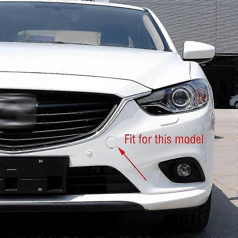 Front Bumper Tow Hook Cover For Mazda CX-5 2017-2021 - Easy Clip-On Replacement
