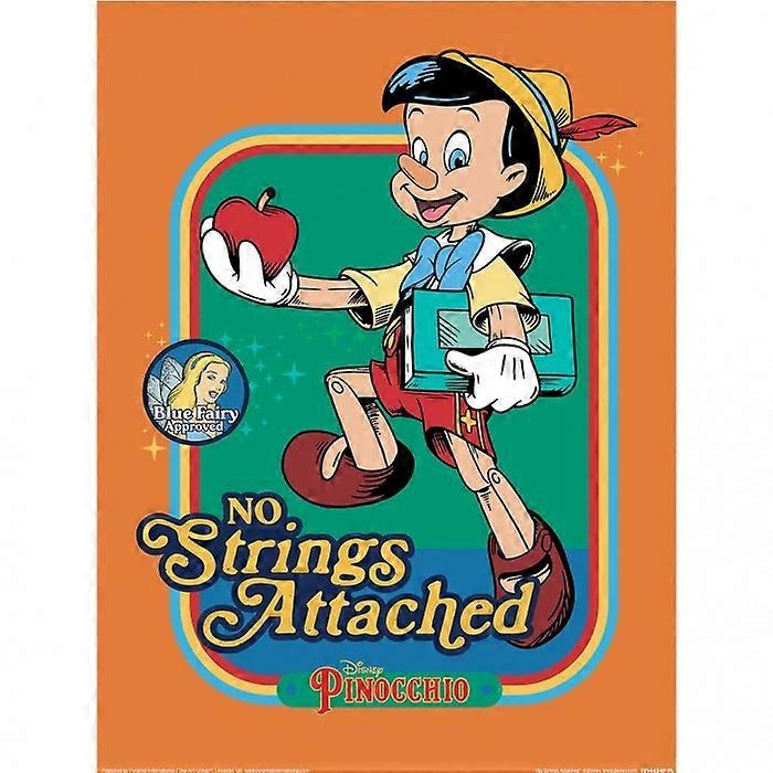 Pinocchio No Strings Attached Print