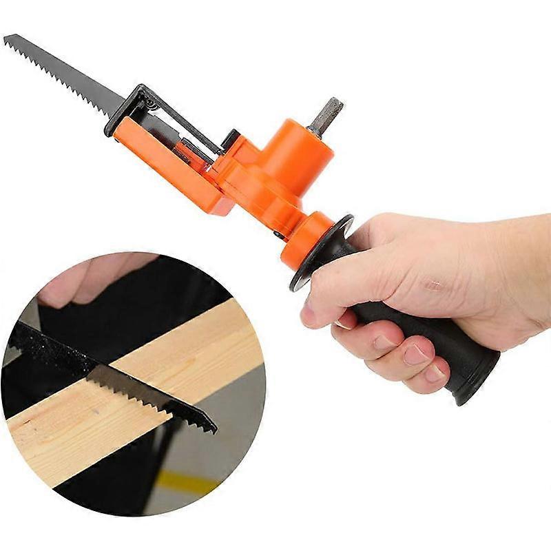Reciprocating Saw Adapter, Practical Electric Drill Tool Handheld Portable Woodworking Tool