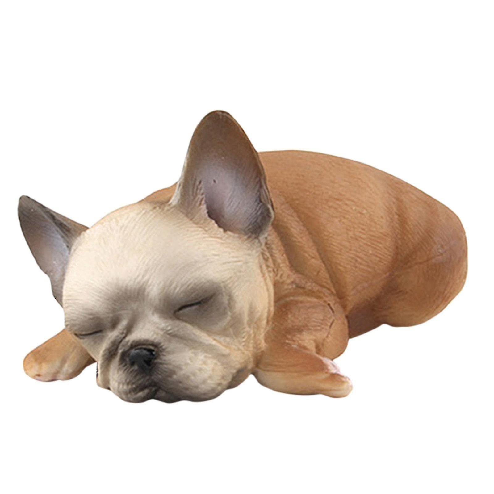 Hundstaty Plastvalpdocka Handmålad Simulering Hunddjur