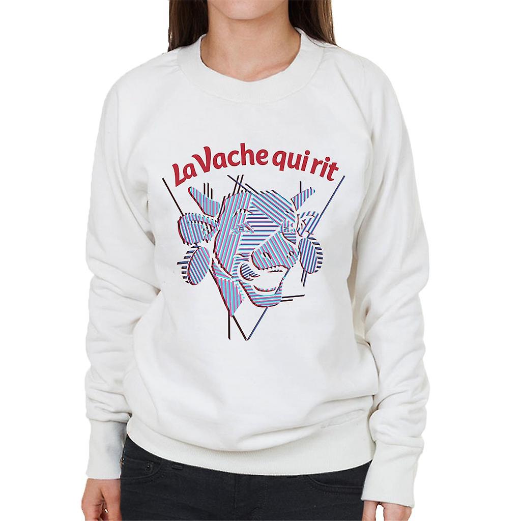 The Laughing Cow Strips Women's Sweatshirt