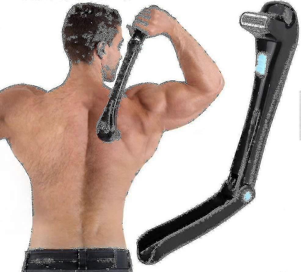 Nástroj na odstraňovanie chĺpkov na tele - elektrický holiaci strojček na chrbát