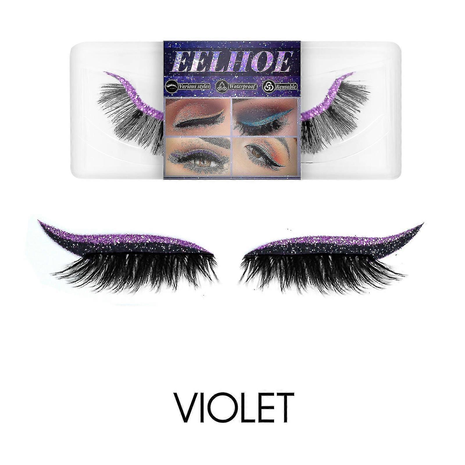 Eelhoe Spot Glue-free Imitation Water False Eyelashes Self-adhesive False E -4331309785098
