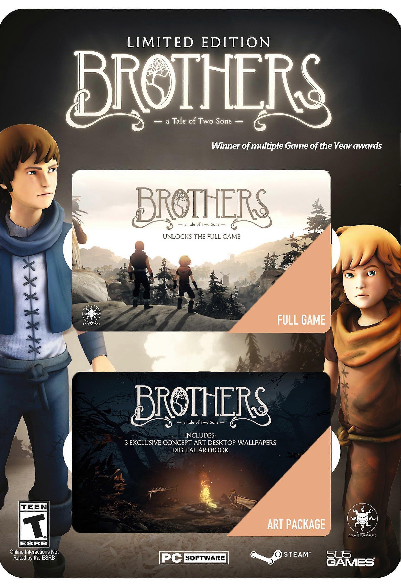 Brothers - Windows (select) - PC CD - New & Sealed