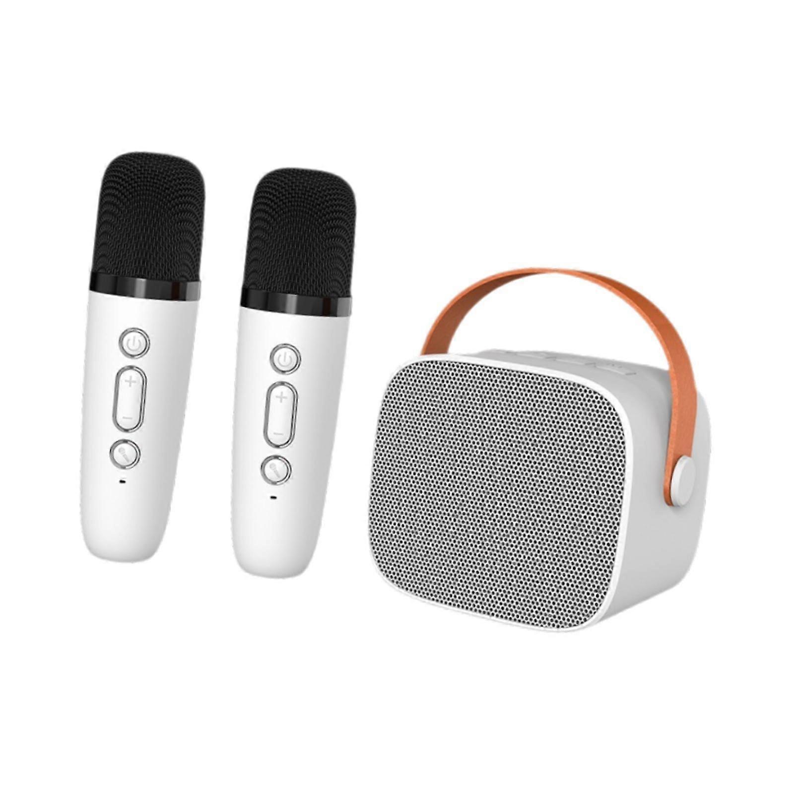 Portable Wireless Speaker Easy Use Multifunctional for Camping Shower Travel White