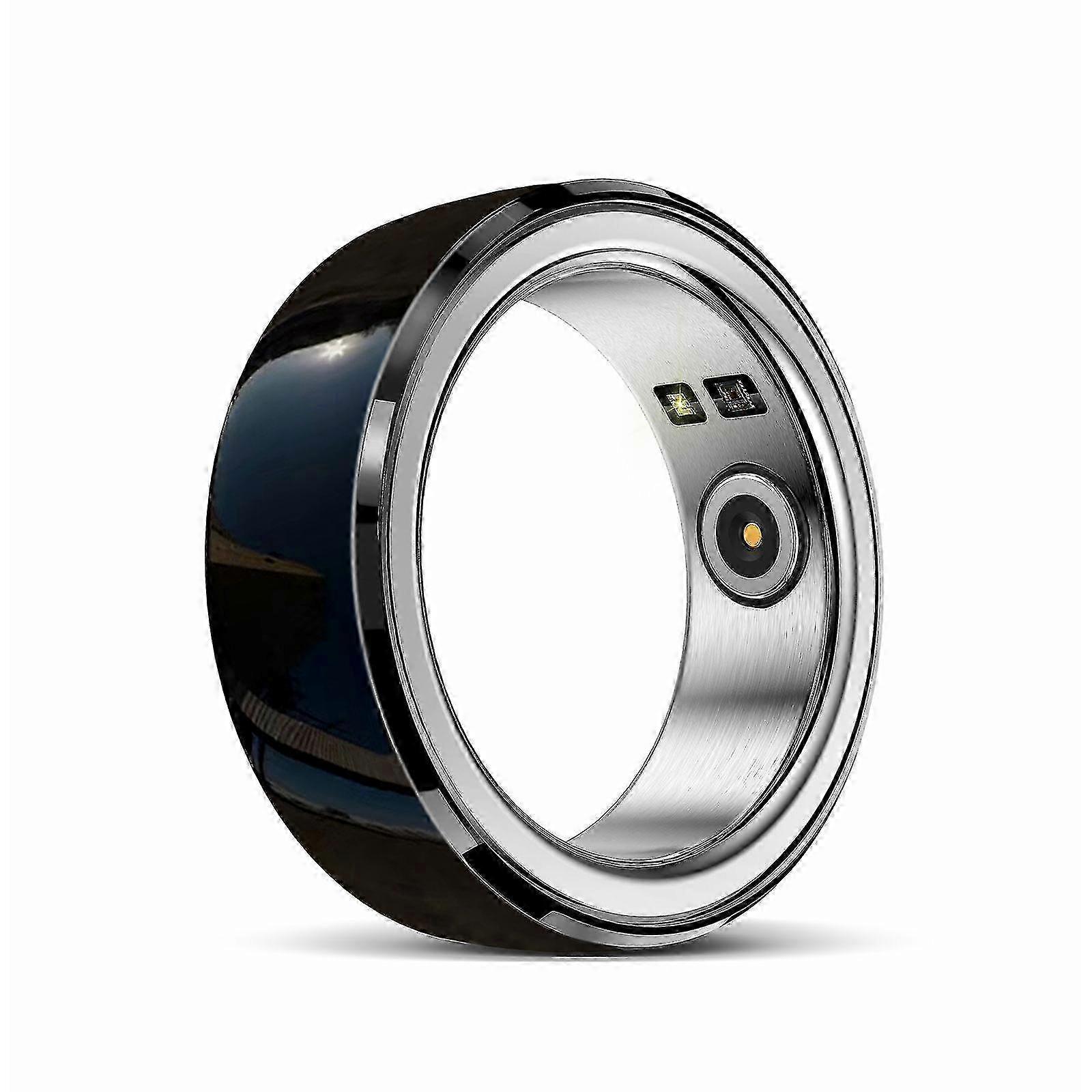 KINCJON Smart Ring, Smart Wearable Ring health Heart Rate Monitor, Sport Tracker Monitoring compatible with Tally Counter, Sleeping, Distance, Calorie