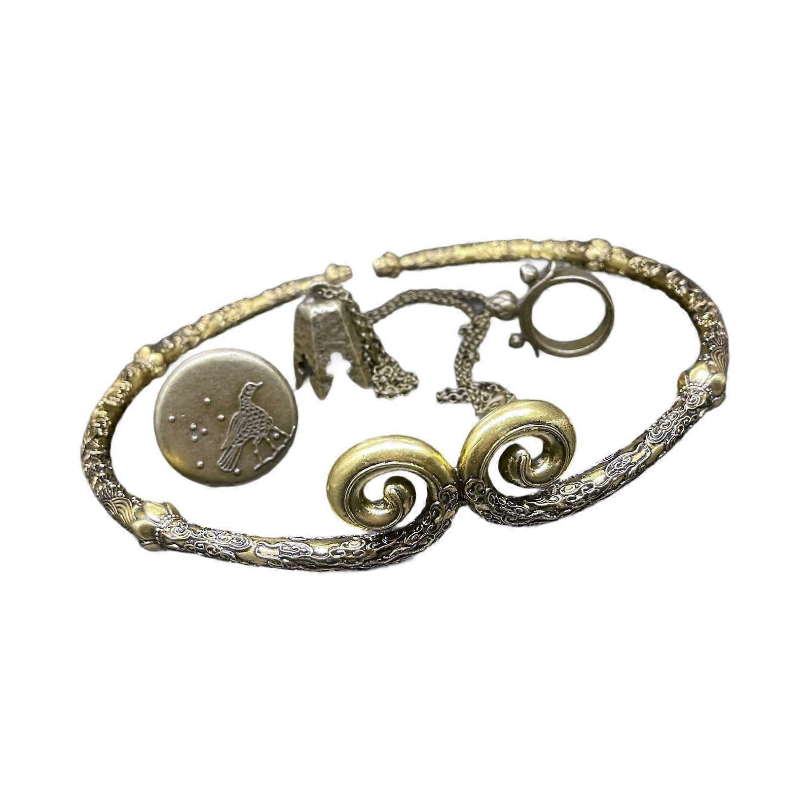 Wukong Game Collection Ring Simulation Art Crafts for Cabinet Home Bookshelf Bronzer