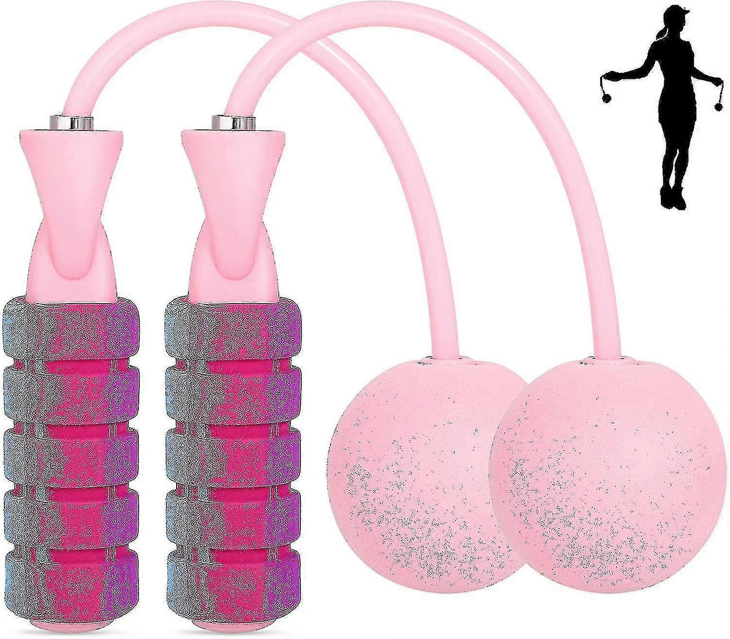 hmwy-cordless jump rope weighted ropeless skipping rope gym equipment for fitness exercise