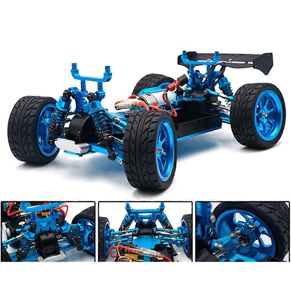 Ammortizzatori in Alluminio 1/18 RC Ammortizzatore Adatti per A949 A969 A979 K929 Model Car(Blu
