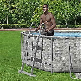 Bestway Flowclear 4-stufige Poolleiter 107 cm