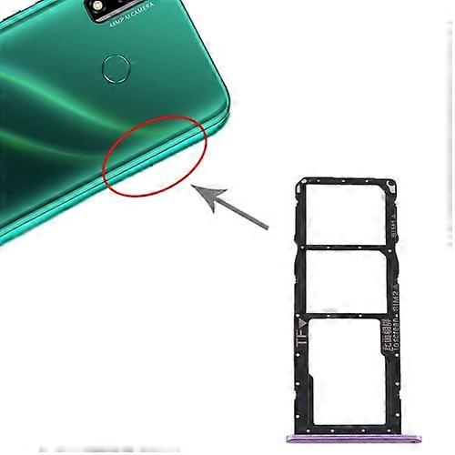SIM Card Tray + SIM Card Tray + Micro SD Card Tray for Huawei Y8s