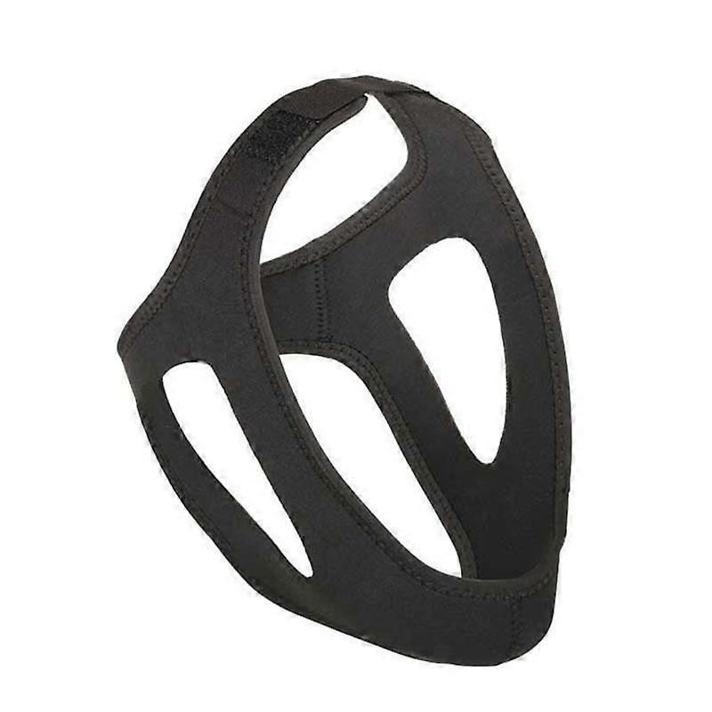 ZK-1pc Headband Stop Snoring Device (Black)