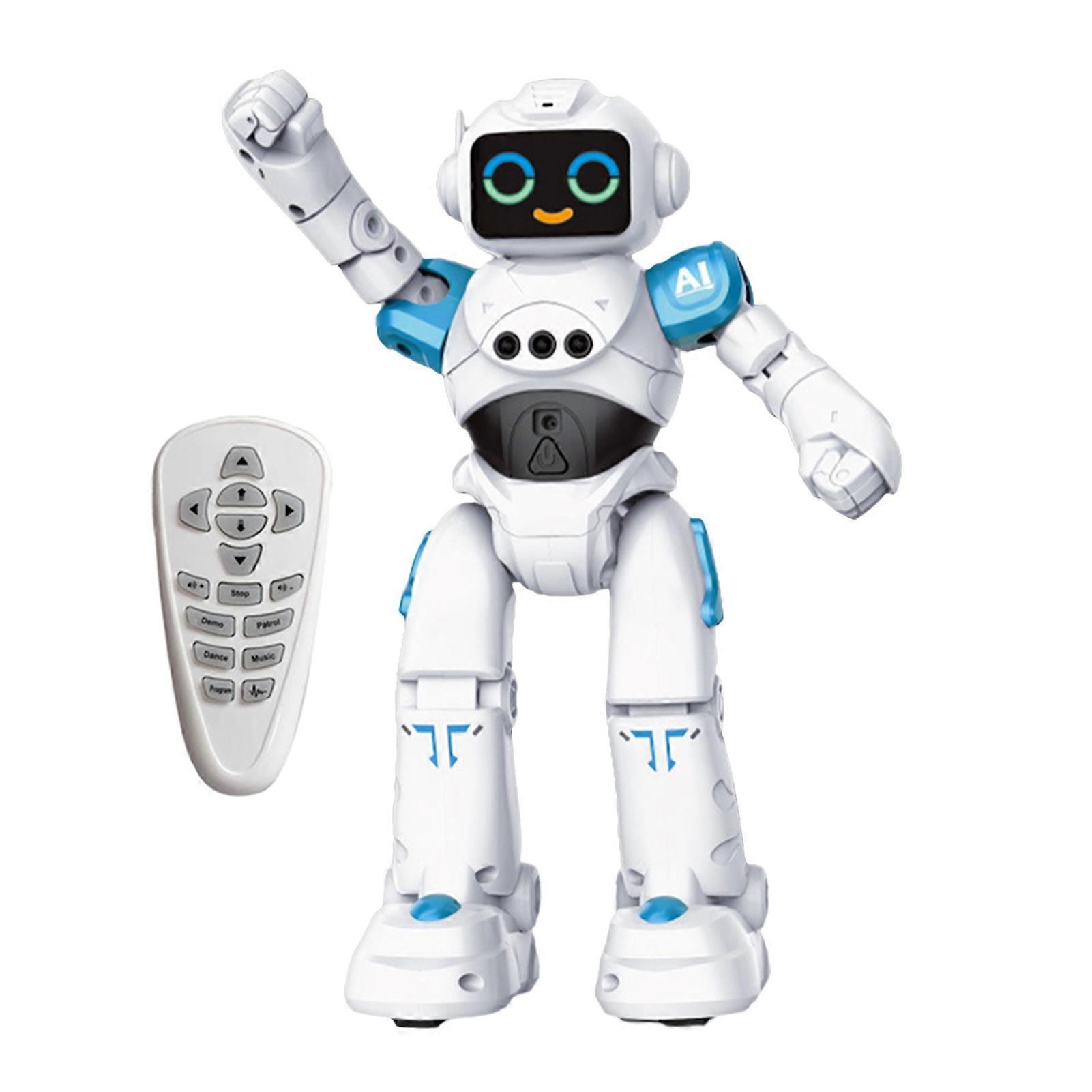 Dialogo vocale Robot Touch Control Display LED Giocattolo per Ragazzo Ragazza