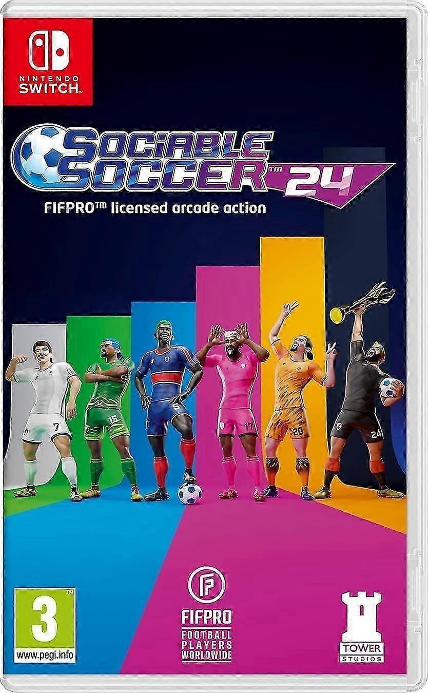 Sociable Soccer 24 Switch Game