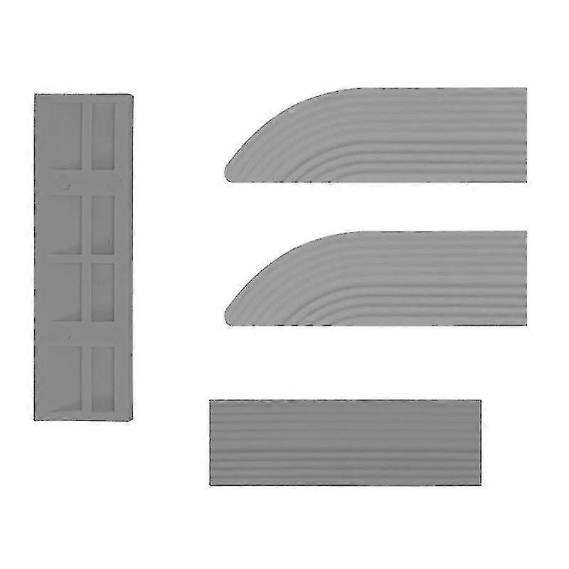 Anti-slip Threshold Door Step Ramp Kit For Inteligent Robot Vacuum Cleaner--gray