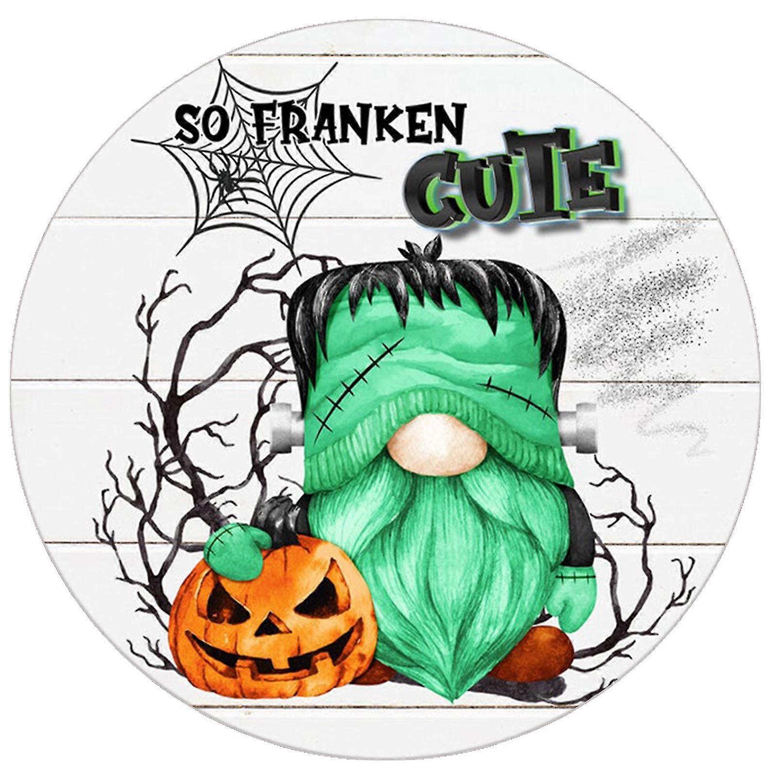 هالوين زخرفة ترحيب توقيع ديكور خمر الجدار شنقا حديقة المنزل