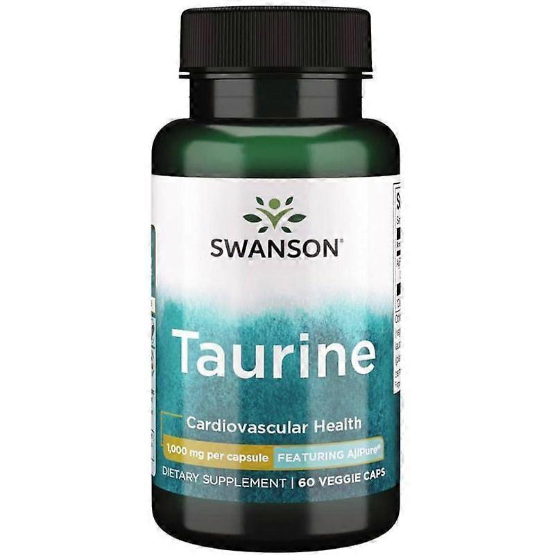 Swanson Taurine 1000mg Capsules 60
