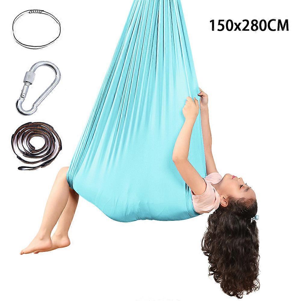 Snuggle Swing for Kid with Special Needs Adjustable Elastic Cuddle up Hammock Chairtoy for Indoor