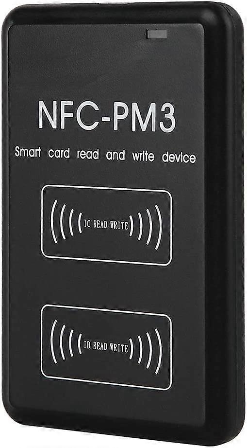 RFID Reader Writer ID Card Copier Duplicate NFC Access Control Card Duplicator Full Encryption Decode ID/IC Card Copier Driver Software, USB Charged