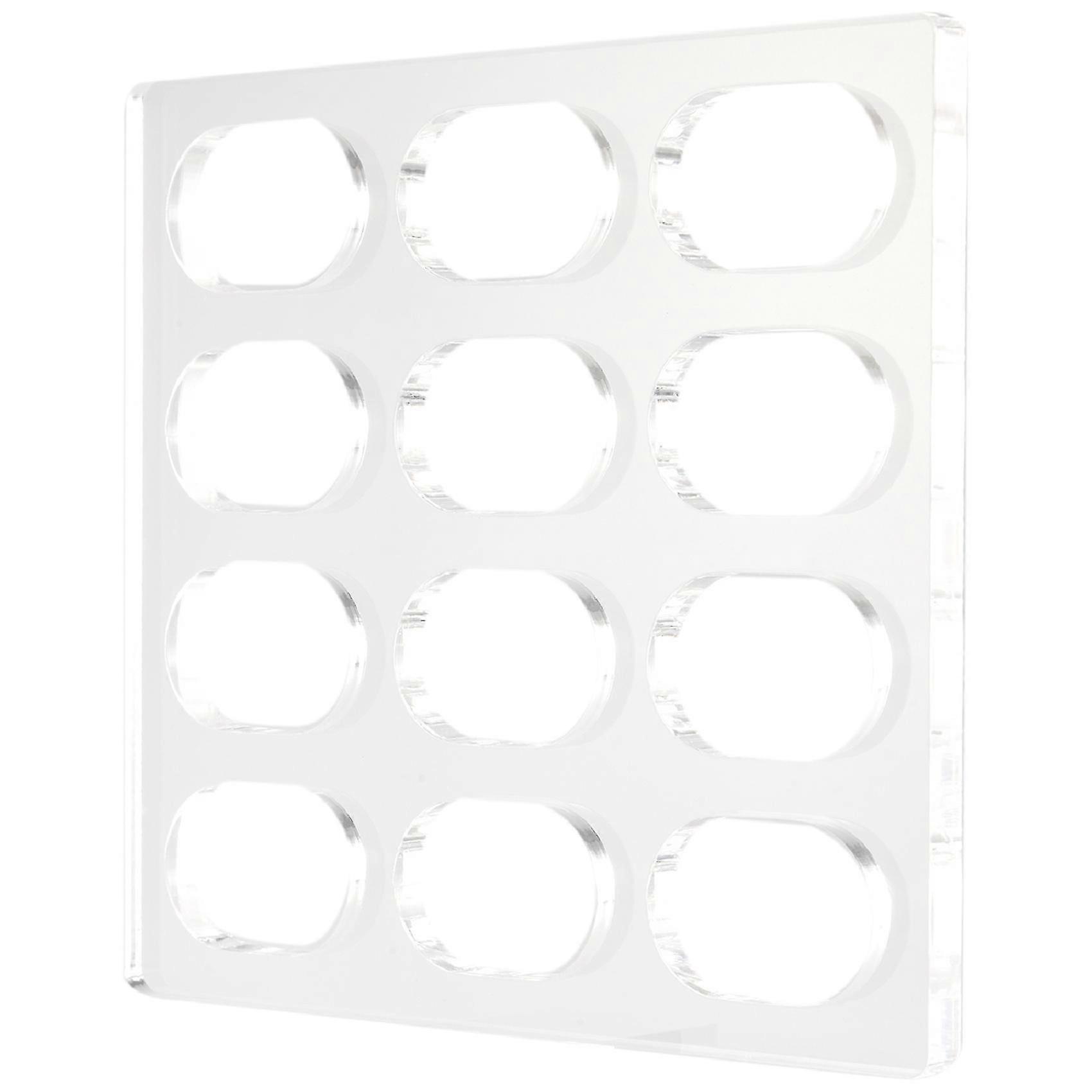 Clear Polycarbonate Dacquoise Cake Mold Oval Dakovaz Macaron Mould Cake Decorating Tool Bakeware