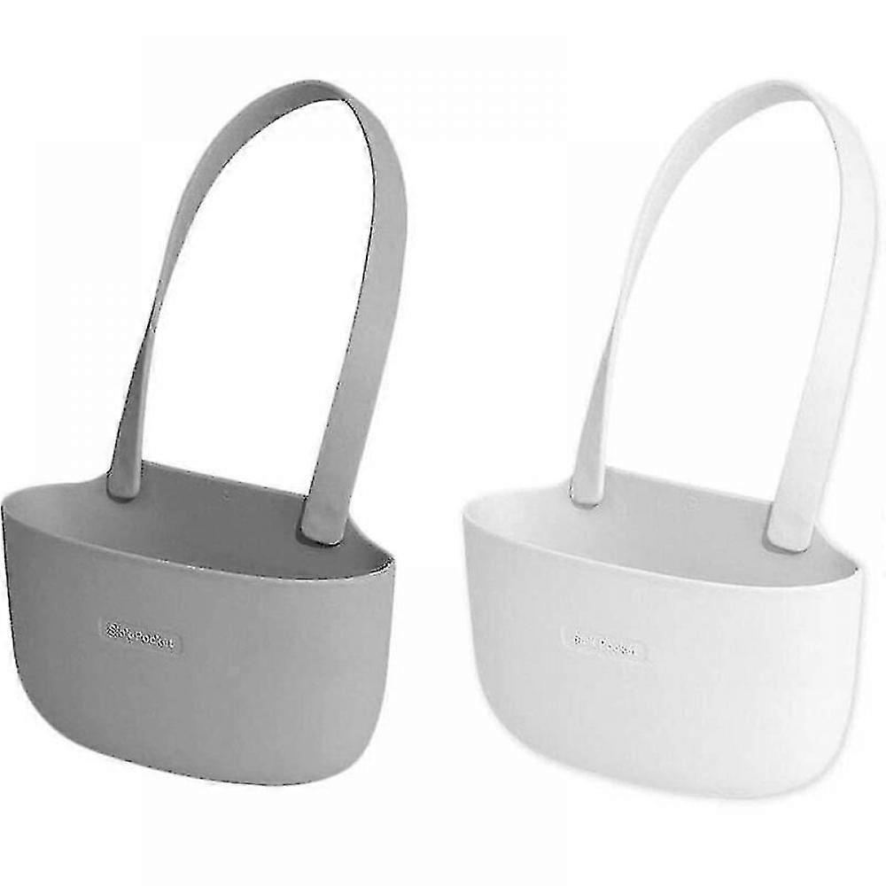 2pcs Kitchen Sink Organizer And Sponge Holder