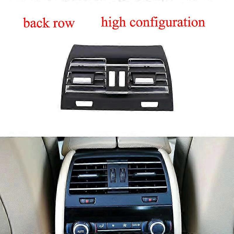 Front Row Wind Left Center Right Air Conditioning Vent Grill Outlet With Chrome Plate For BMW 7 Series F02 730 735 745 750