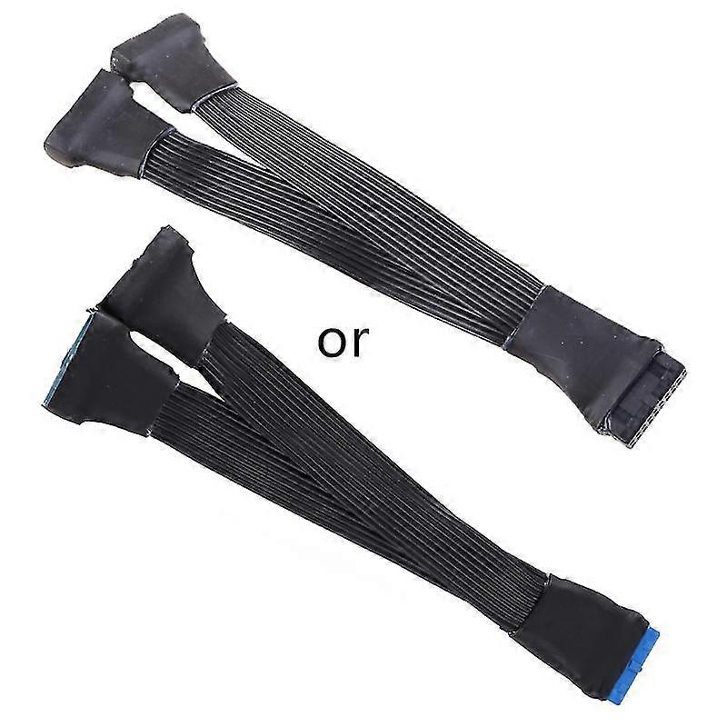1 To 2 Usb3.0 19pin/20pin Internal Extension Header Splitter Adapter Cable