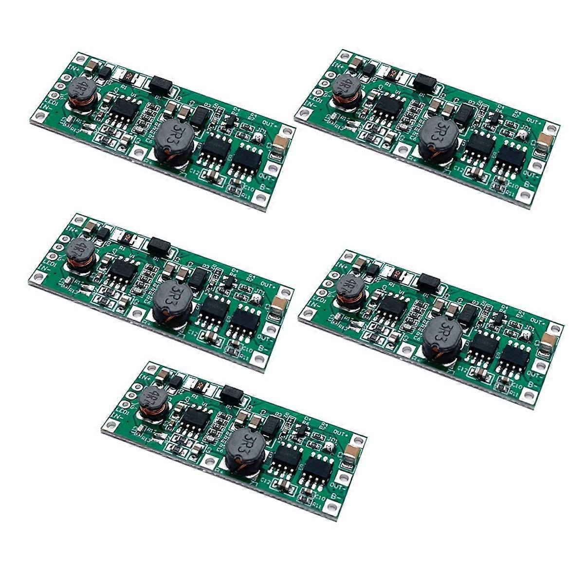 5PCS DC 9V Charging Step Up Booster Module for 18650 Lithium Battery UPS Voltage Converter Protecti