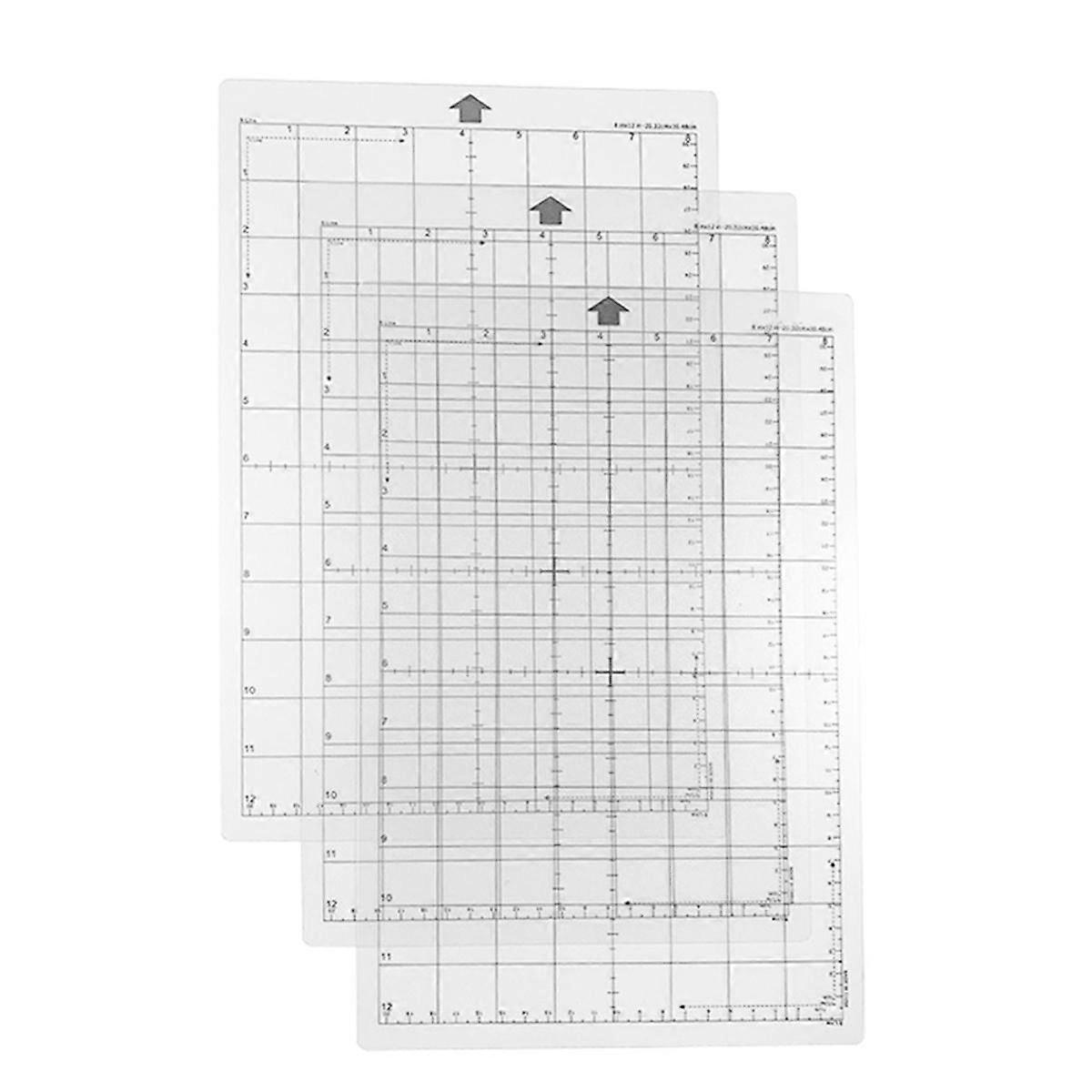 Cutting Mats for Silhouette Portrait(3 Pack) 12X8in Cutting Mats Replacement for Silhouette Cameo A