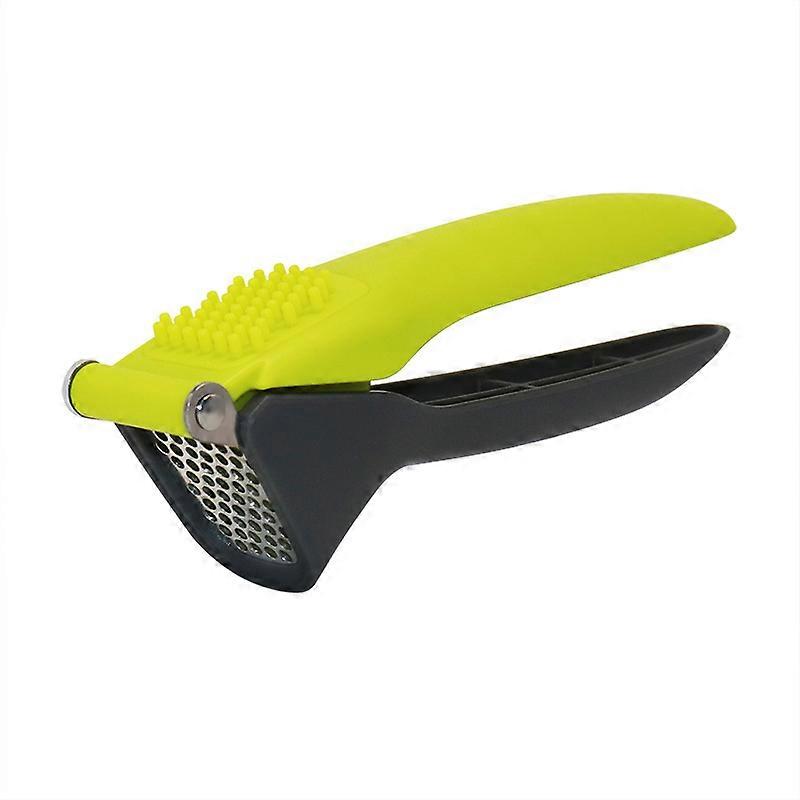 Manual garlic press for kitchen