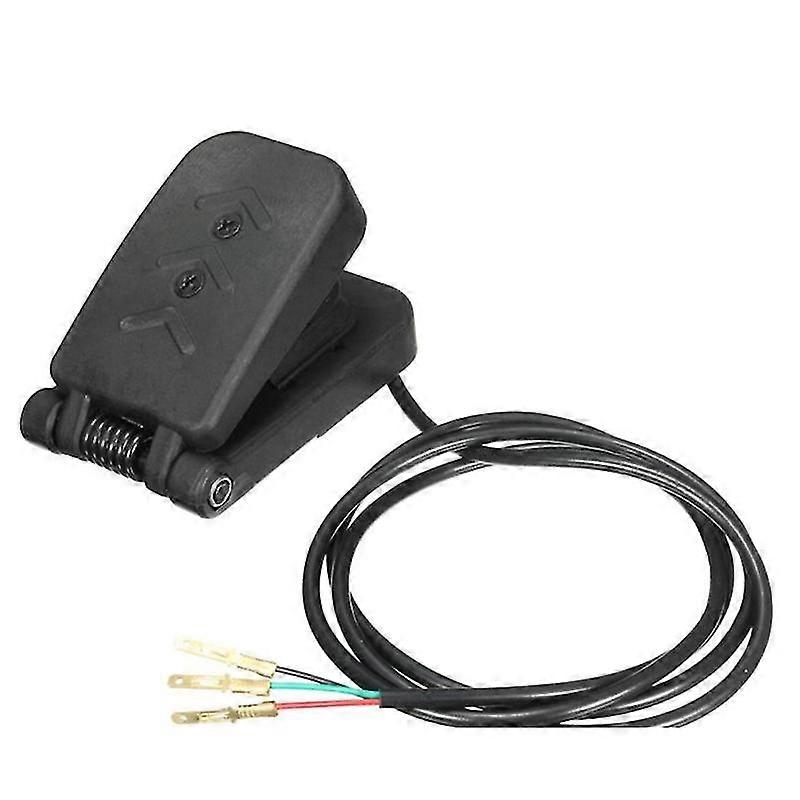 Universal Foot Pedal Speed Control Elektrisk cykel Quad Foot Throttle Accelerator xi