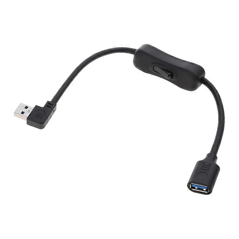 Portable USB3.0 Extension Cable with Switch for USB-powered Fans LED Desk Lamp