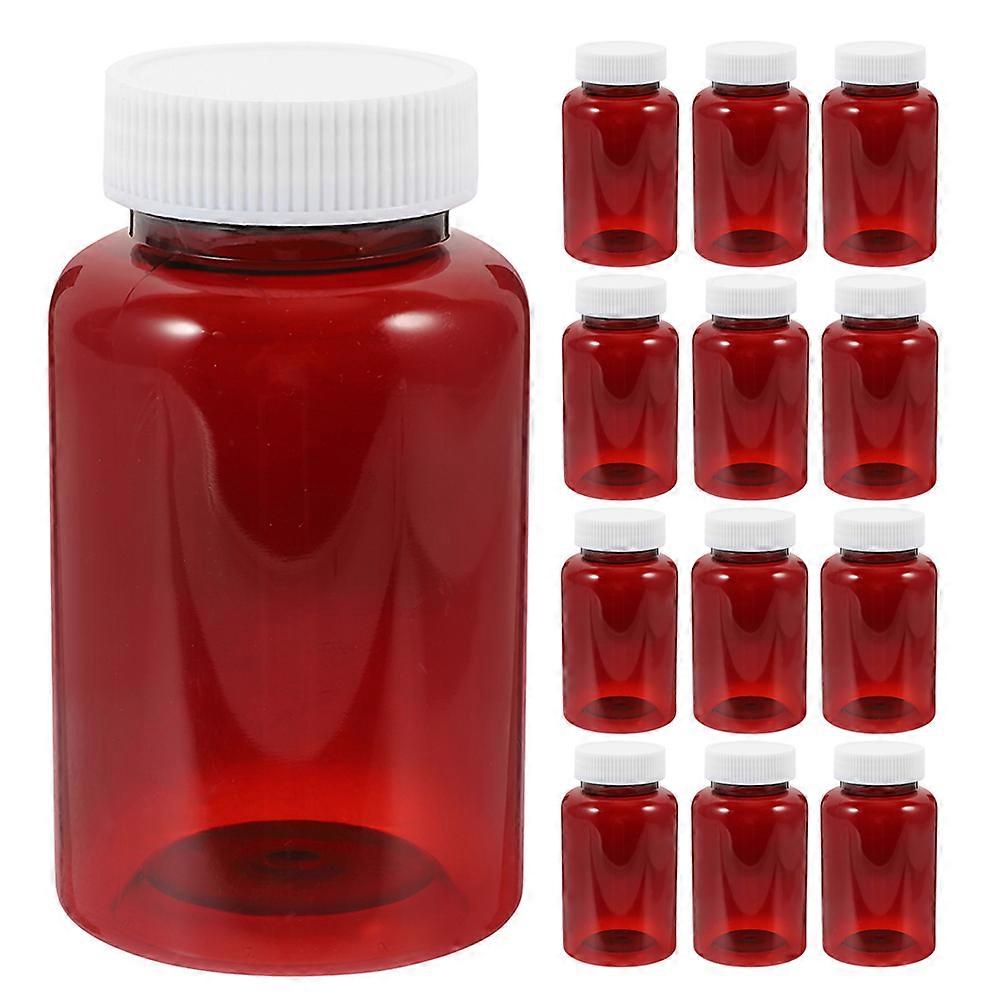 16pcs Pill Bottle 100ml Empty Medicine Storage Container Empty Pill Medicine Bottle