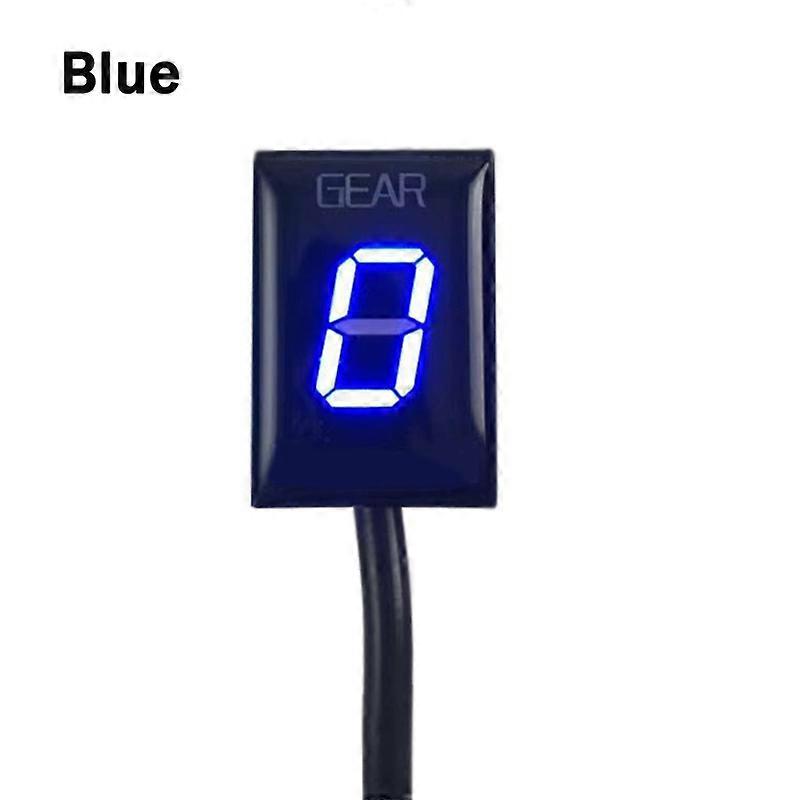 Universal Motorcycle LED Indicator Digital Display Gear Speed For