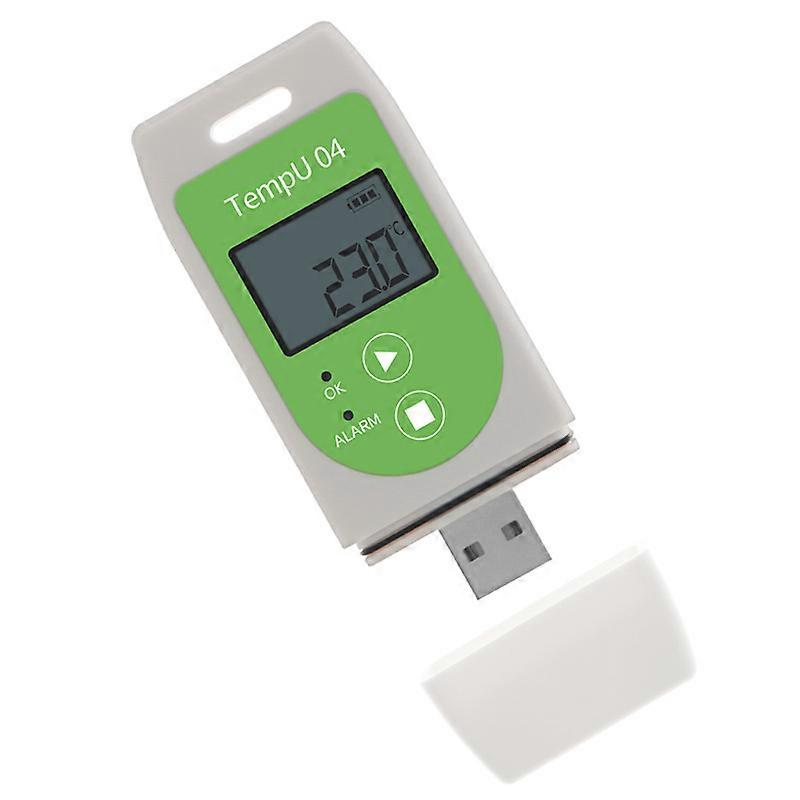 Temperatur-Datenlogger Datenlogger Mehrzweck-USB-wiederverwendbarer Temperaturrekorder mit einer Kapazität von 32.000 Datensätzen