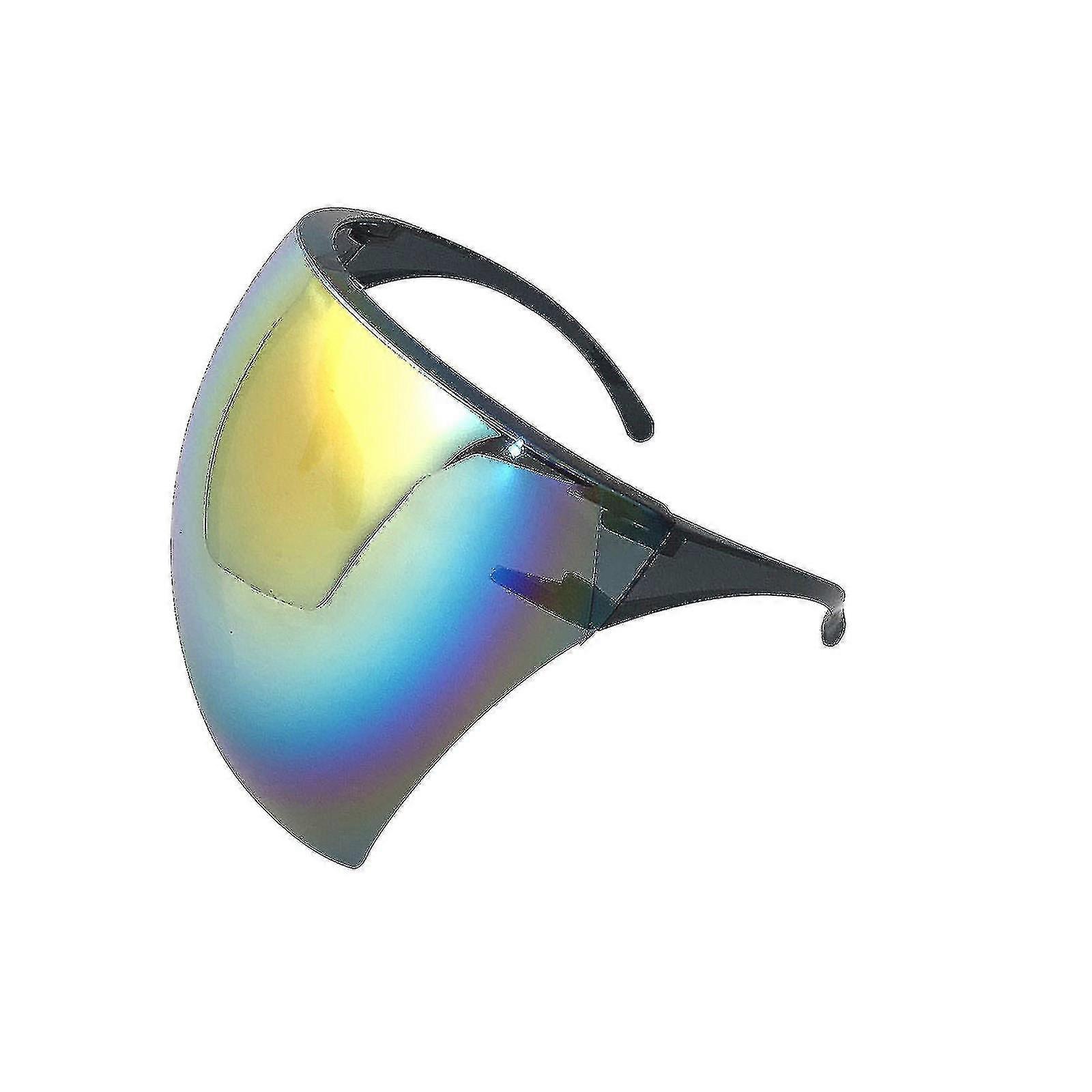 Multicolor Protective Sunglasses Lightweight Visor Full Face Cover Uv 400