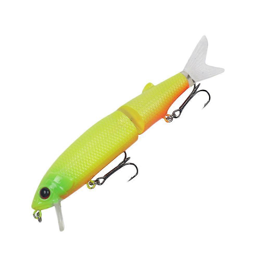 1pc Simulation 3D Angelköder Schwimmender Schwanz Gelenkköder für See