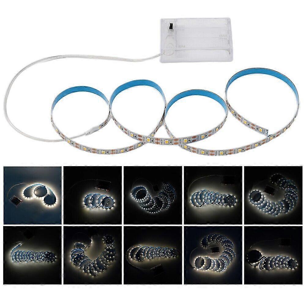 Batteriebetriebener LED-Lichtstreifen Stripe 3528 Wasserdichtes Klebeband Light Selbstklebend