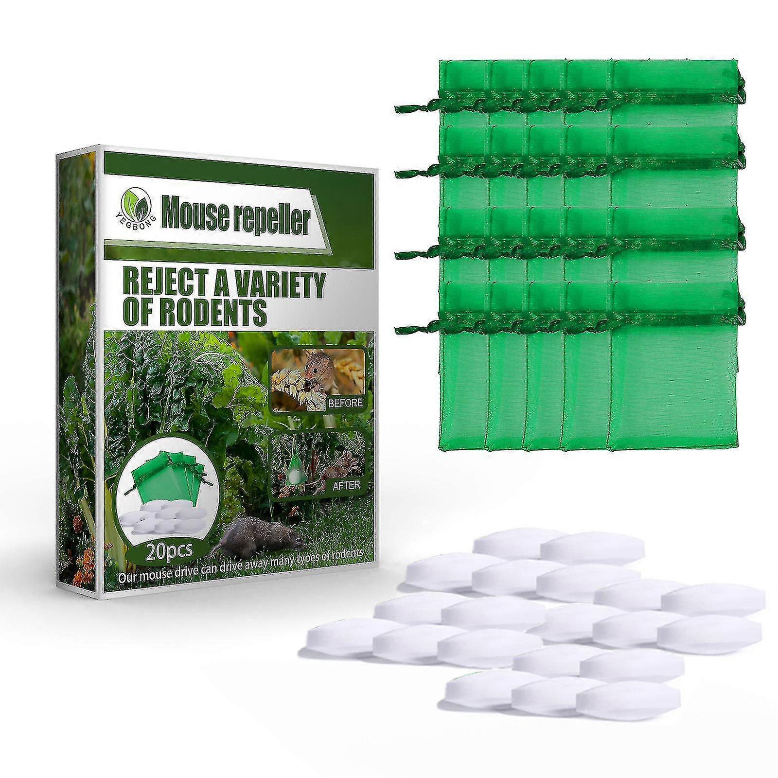 20-100pcs απωθητικό πετρέλαιο μέντας τρωκτικών για να απωθήσει τα ποντίκια και τους αρουραίους και άλλα τρωκτικά ποντίκι απωθητικό