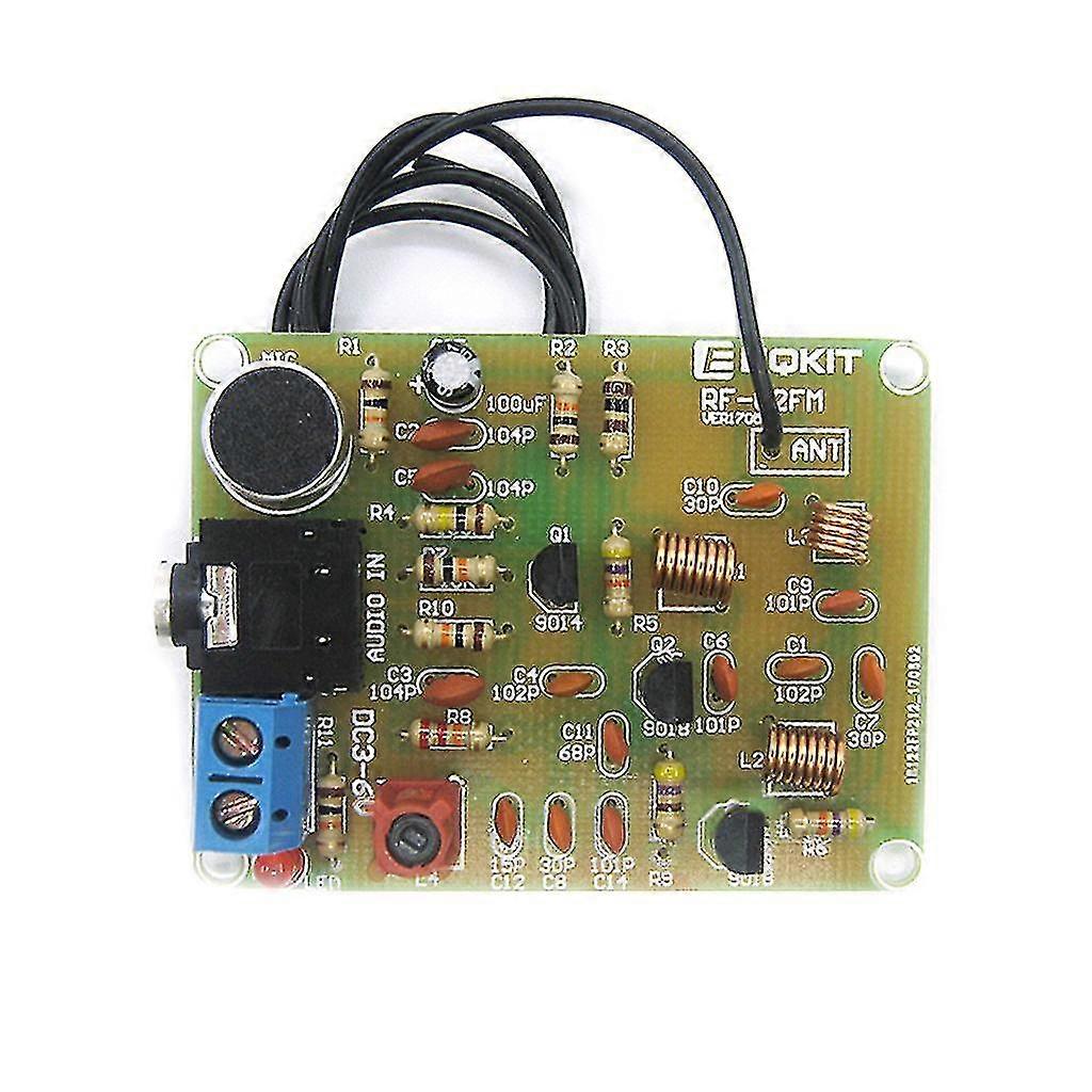 Diy Kit 88-108mhz Fm Transmitter Frequency Modulation Wireless Microphone Suit