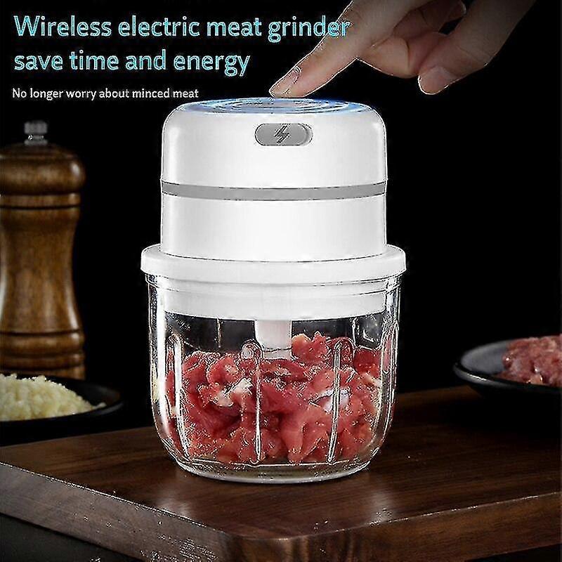 Usb Charging Garlic Masher Press Wireless Vetable Chopper Kit Gadt Tool()