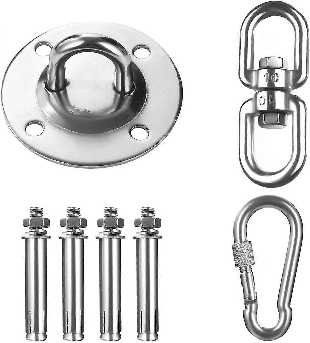 Premium Ceiling Mount Hanging Chair Mounting Set for Easy & Secure Installation - Includes Hardware & Instructions