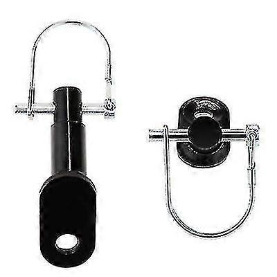 Bike Bicycle Trailer Coupler Attachment Hitch Angled Elbow For Instep